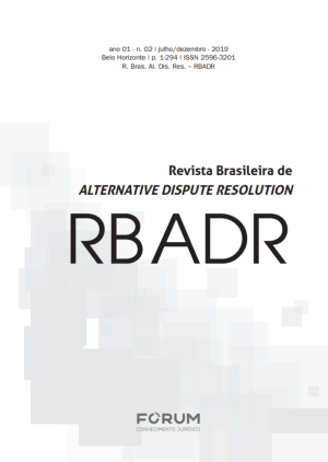  Os dispute boards no Brasil: evolução histórica, a prática e perspectivas futuras. Revista Brasileira de Alternative Dispute Resolution